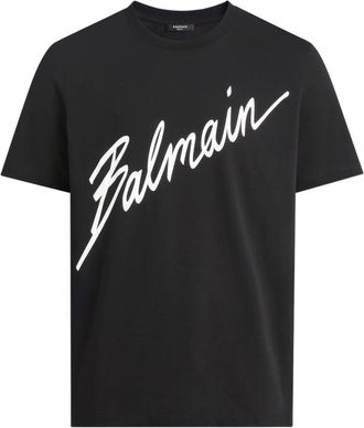 Balmain Hombre, Camisetas, Negro, Talla: 3XL
