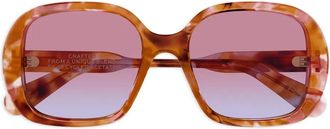 Chloé Occhiali da sole geometrici CH0222S - Marrone