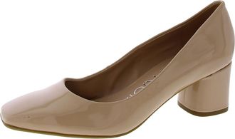 Calvin Klein Womens Alanta Pump, Sand Patent, 6 UK
