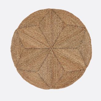 La Redoute Interieurs Opvouwbaar rond herbariumtapijt, Dimao