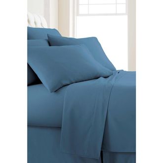 Southshore Fine Linens Vilano Springs Extra Deep Pocket Sheet Set in Coronet Blue at Nordstrom Rack, Size Queen