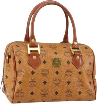 MCM Pre-owned Handbags, female, Brown, Size: ONE SIZE Pre-owned 4314N Hand Bag