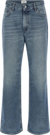 Haikure Jeans Korea Nordic con cinque tasche - Blu