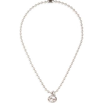 TwoJeys Icon Ball Necklace in Silver at Nordstrom