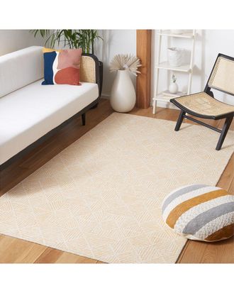 Safavieh Abstract Gold Grove Hand-Tufted Wool-Blend Rug