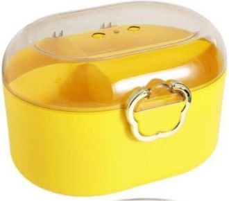 Trade Shop Trade Shop - Contenitore Organizzatore Per Cassetti Arredamento Colore Giallo Dim. 27x24x18 Cm