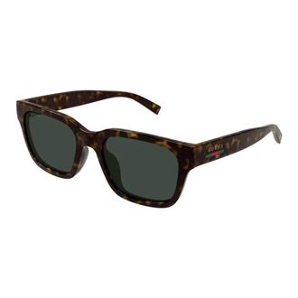 Gucci Stijlvolle zonnebril met uniek ontwerp - unisex - Accessoires - Bruin - Maat: 52 MM