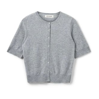 Sofie Schnoor T-Shirts - female - Sofie Schnoor - Cardigans - Gray - XL - Knitwear