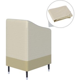 OEM Funda De Coj&iacute;n Outsunny, Funda Protectora Para Sillas De Jard&iacute;n Apilables, Lona Impermeable, 90 Cm De Largo X 70 Cm De Ancho X 115 Cm De Alto, Tejido 