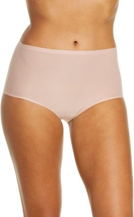 Chantelle Soft Stretch High Waist Briefs in Rose Authentique-Vf at Nordstrom