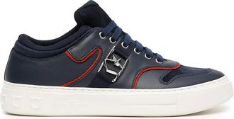 Ferragamo Mens Blue Sneakers, US Size 6.5