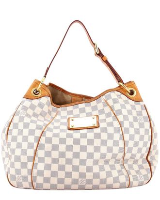 Louis Vuitton White Damier Galliera Pm (Authentic Pre-Loved)