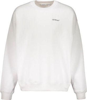 Off-white Off- Cotton Mens Sweatshirt