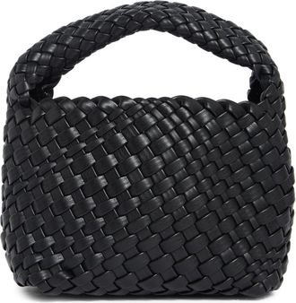 Melie Bianco Sylvie Woven Handbag in Black at Nordstrom Rack