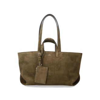 A.P.C. Le Drummer Suede Bag