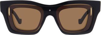 Loewe Brown Cat Eye Mens Sunglasses LW40169I 01E 54