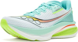 Saucony Endorphin Azura Womens Shoes White/Splash : 10.5 B - Medium, Leather