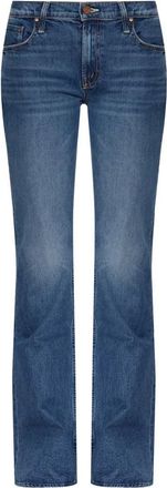 Mother The Jinx Heel Jeans - Dames - Flared Jeans - Blauw - W27 - Katoen - Jeans