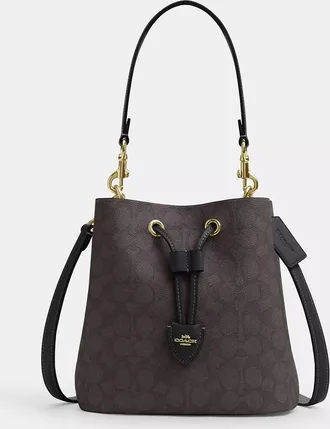 Coach Rowan Bucket Bag In Signature Canvas