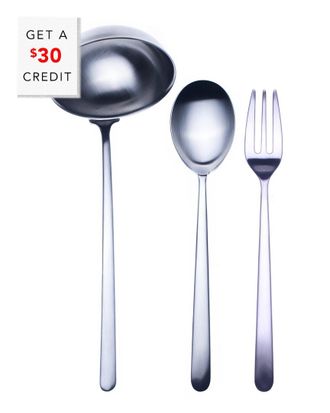 Mepra 3Pc Serving Set With $30 Credit