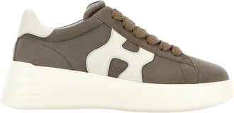 Hogan Flat Sneakers - Dames - Sneakers - Grijs - 39 EU - Schoenen
