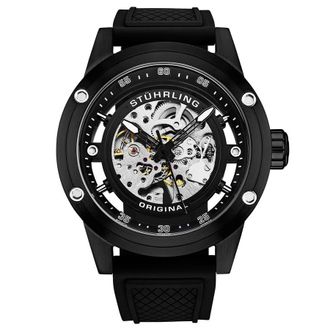 St&uuml;hrling Legacy Automatic Black Dial Mens Watch M17983
