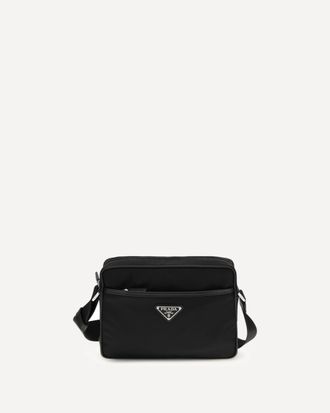 Prada Borsa a Tracolla in Re-Nylon e Saffiano Man UNI