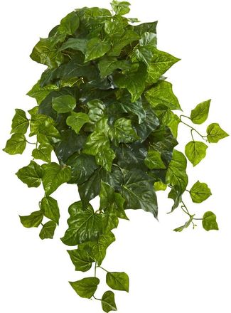 Nearly Natural 28-in Deluxe London Ivy Hanging Bush Artificial Plant in Green at Nordstrom