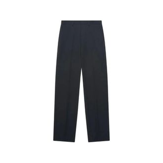 Dries Van Noten Straight Trousers, male, Black, Size: L Panvel 3302 Pants