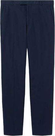 Gucci Twill broek met logo-reliëf - Blauw