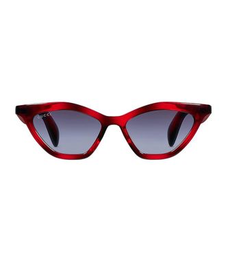 Gucci Red Cat Eye Sunglasses