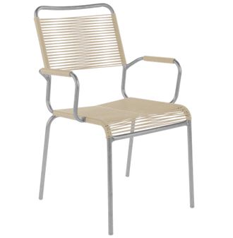 Schubiger M&ouml;bel Spaghetti-Stuhl Rigi mit Armlehnen