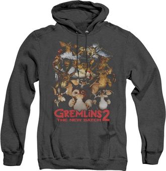 Gildan Gremlins 2 Goon Crew Adult Heather Hoodie / Hooded Sweatshirt