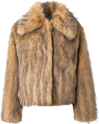 HUGO BOSS C_Cefura1 Jas - Dames - Jassen - Bruin - Maat: M Taf