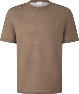 Bogner Knitted shirt Ohio for men - Mud - XXL