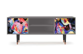 StoryZ Mueble de TV multicolores 2 puertas L 170 cm