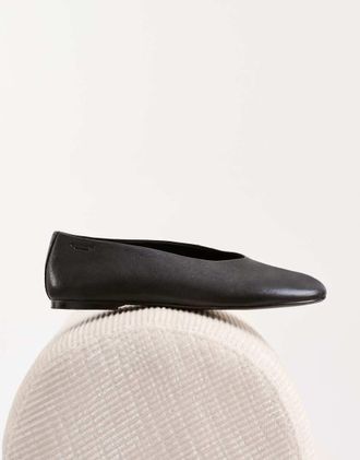 Vagabond Shoemakers - Aleya - Ballerine in pelle nere-Nero
