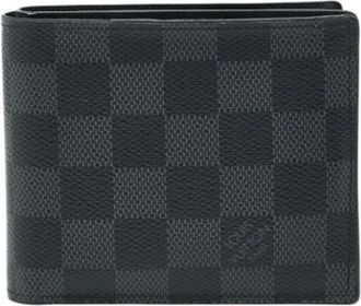 Louis Vuitton Pre-owned Wallets, male, Black, Size: ONE SIZE Pre-owned Marco Wallet
