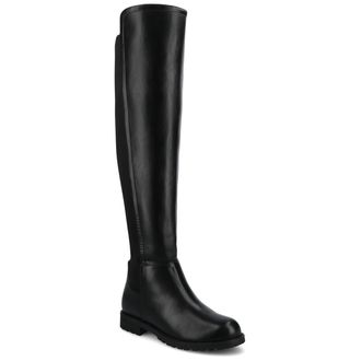 Journee Collection Womens Morrigan Stretch Over-the-Knee Casual Boots