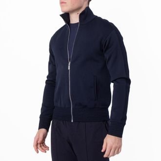 Burberry Logo Embroidered Sport Jacket, Size X-Small
