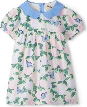 Hatley Kids Enchanted Garden Cotton Dress in Natural at Nordstrom, Size 12-18M