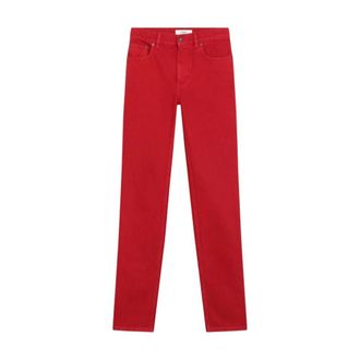 Chlo&eacute; Jeans Ajustados - Jeans - Mujer - Rojo - W28