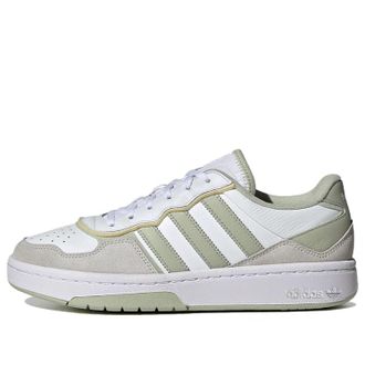 adidas Originals Courtic Shoes White Olive Green ID6066
