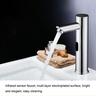 Infinite Grifo Autom&aacute;tico De 1/2 Pulgada Con Sensor Infrarrojo Para Lavabos Con Agua Aireada Y Control De Temperatura