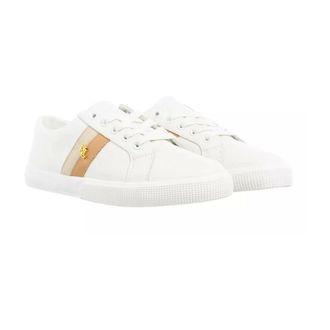 Ralph Lauren Sneakers, female, White, 6 1/2 UK, Luxurious Leather Sneaker