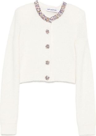 Self Portrait Embellished Cardigan