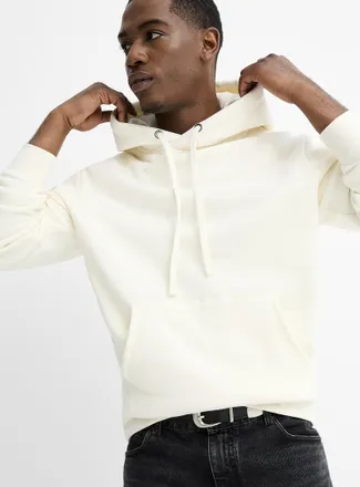 Le 31 Mens Brushed-interior hoodie