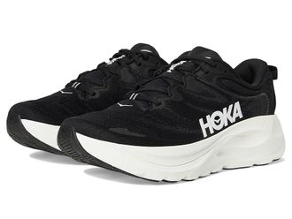 Hoka One One Gaviota 6 Mens Shoes Black/White : 12.5 4E - Extra Wide, Textile