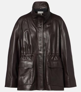 Nour Hammour Quai leather jacket