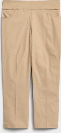 Contemporaine Womens Comfort-waist bengaline capri pant Fit: Slim leg, regular rise